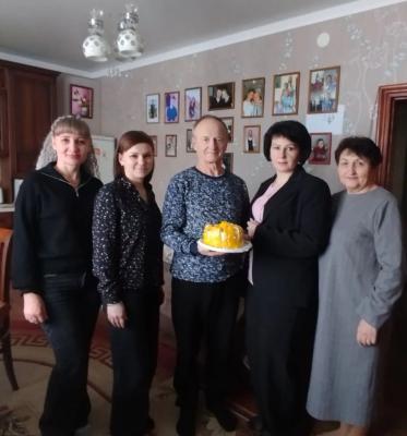 Визит-акция «С честью выполнившие долг».  Поздравление воинов – интернационалистов  с Днём Защитника Отечества