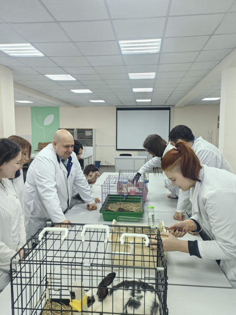 Мастер‑класс для будущих ветеринаров