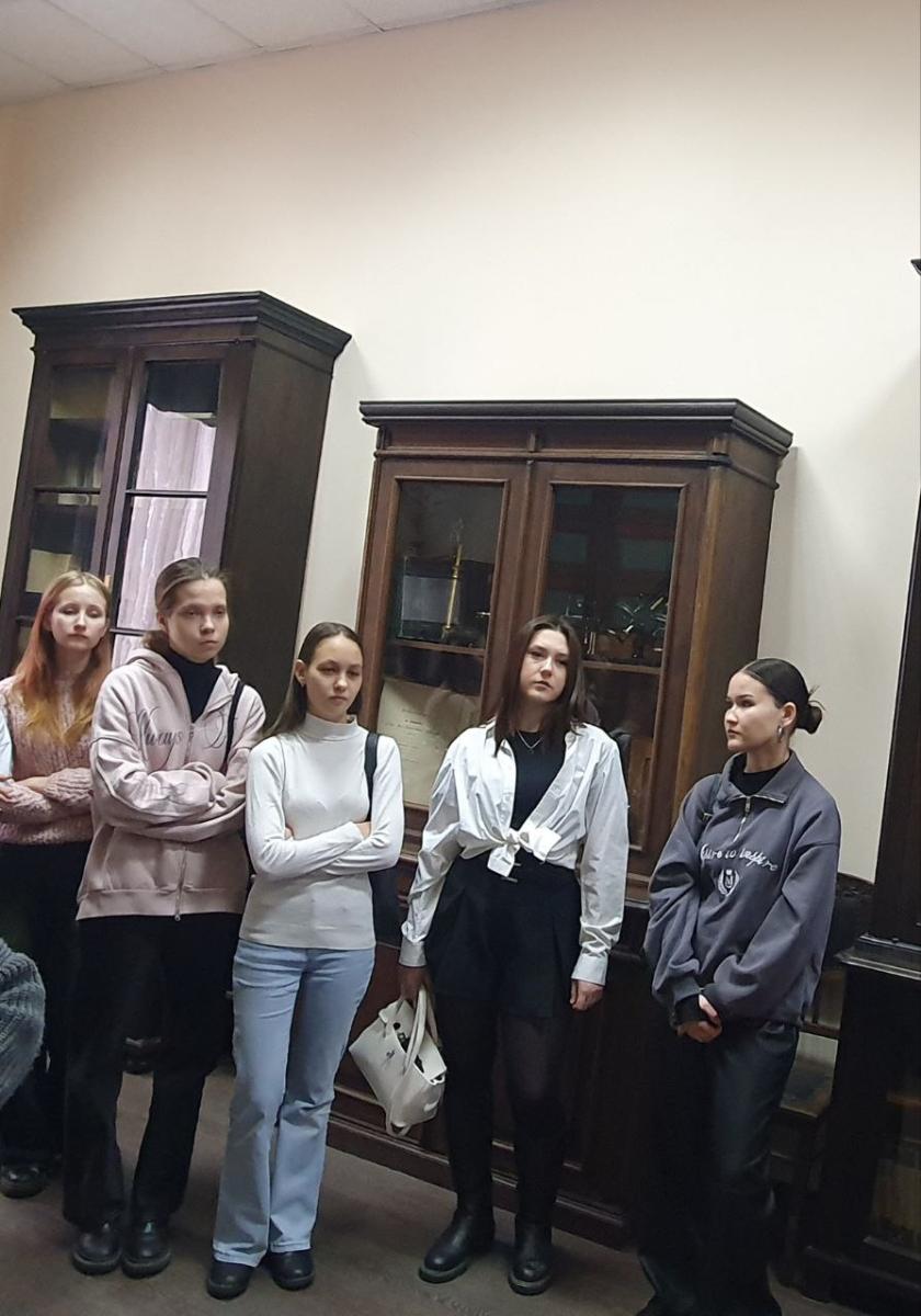 Посещение мемориального кабинета-музея академика Н.И. Вавилова