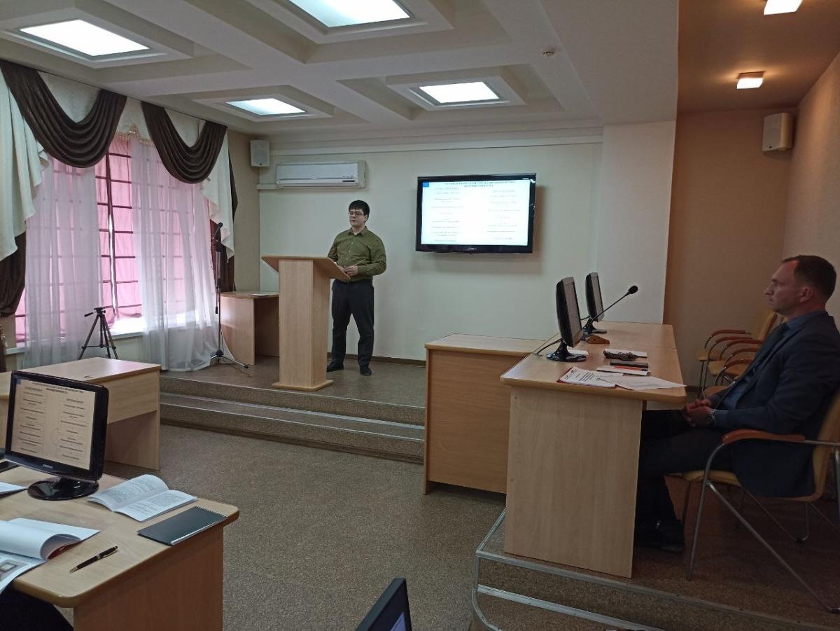 Предварительная защита кандидатской диссертации аспиранта кафедры "Техническое обеспечение АПК" Шишкина И.В. Фото 2