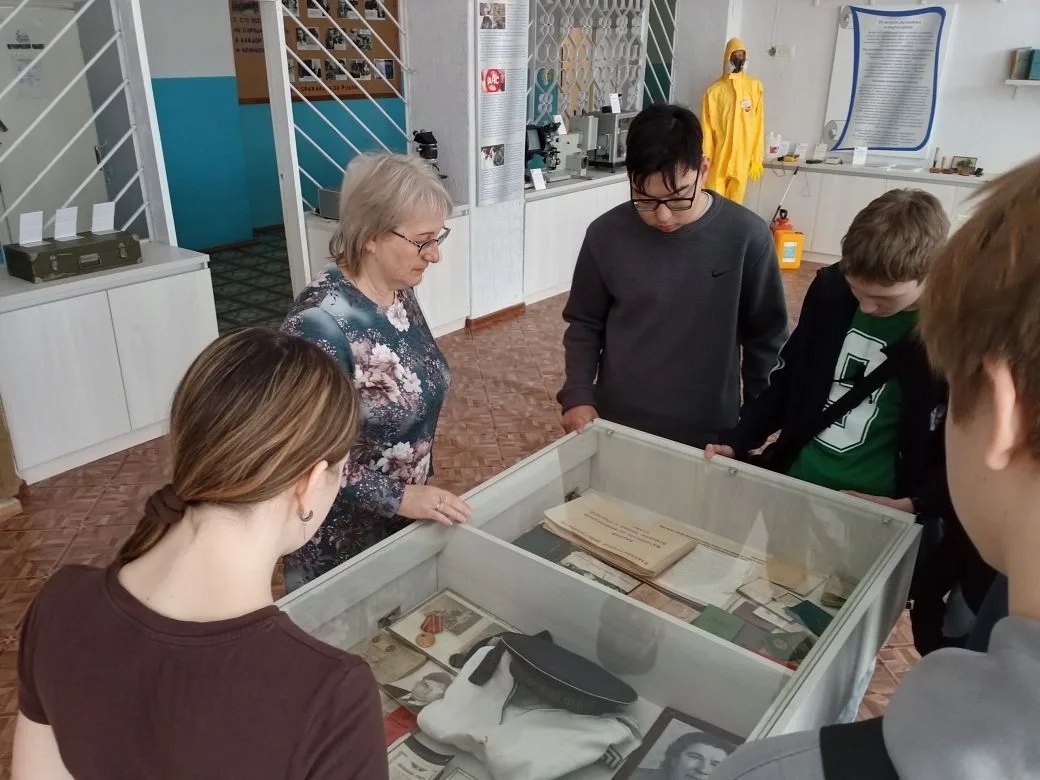 Экскурсия в музей Краснокутского зооветеринарного техникума.
