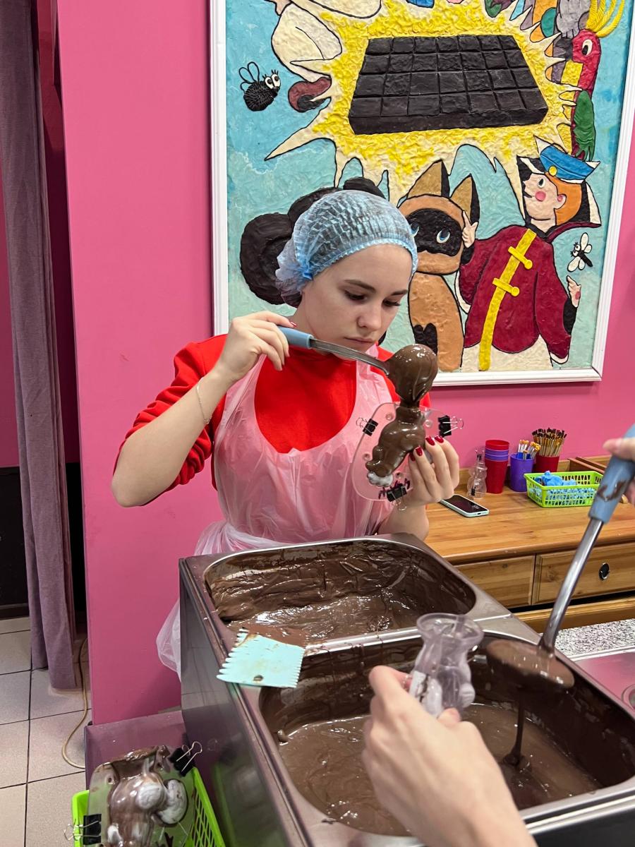 Студенты ФТК посетили музей шоколада «Шоколадушка» Фото 2 Студенты ФТК посетили музей шоколада «Шоколадушка» Фото 2