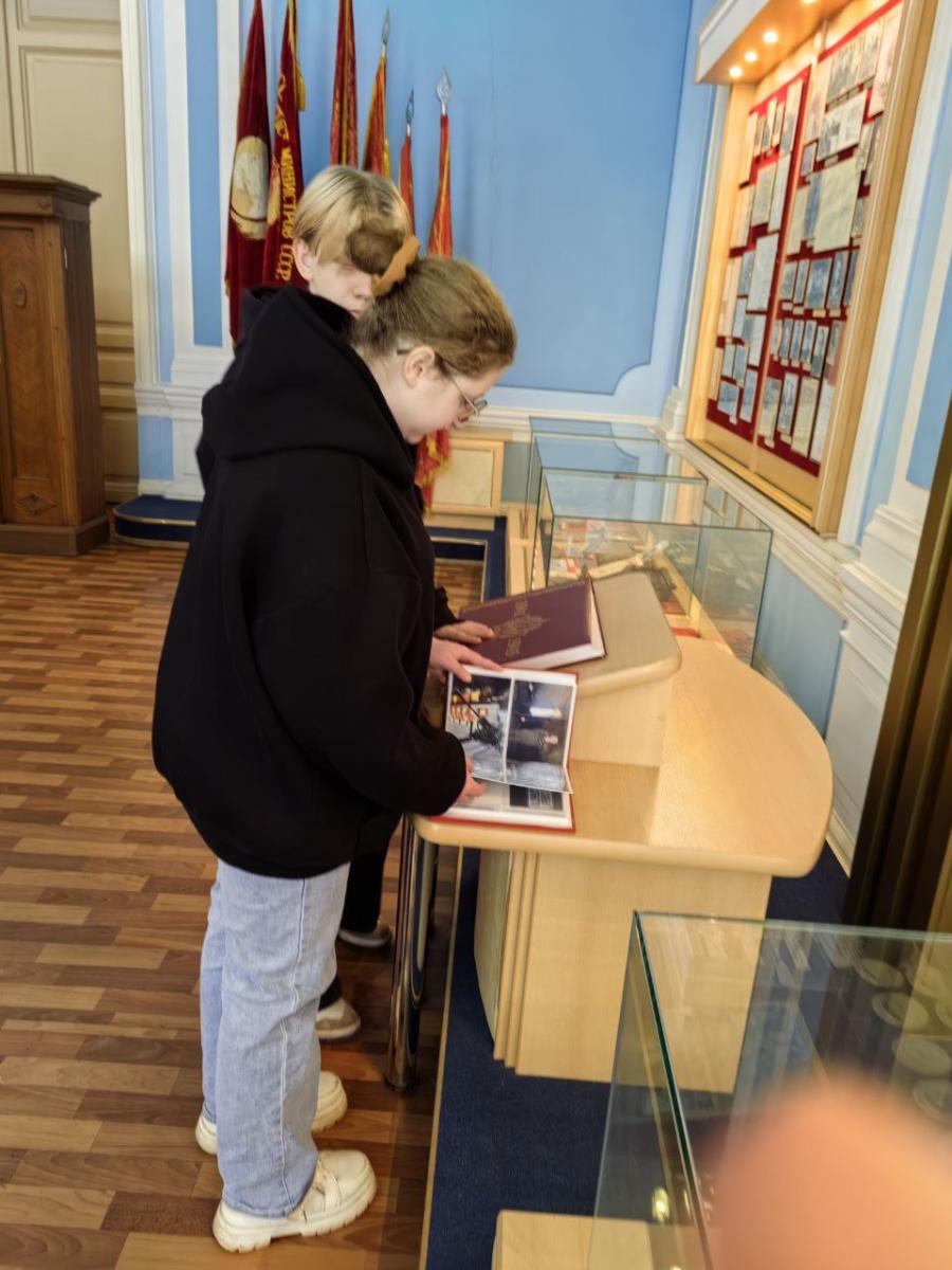 Посещение музея истории Вавиловского университета Фото 7