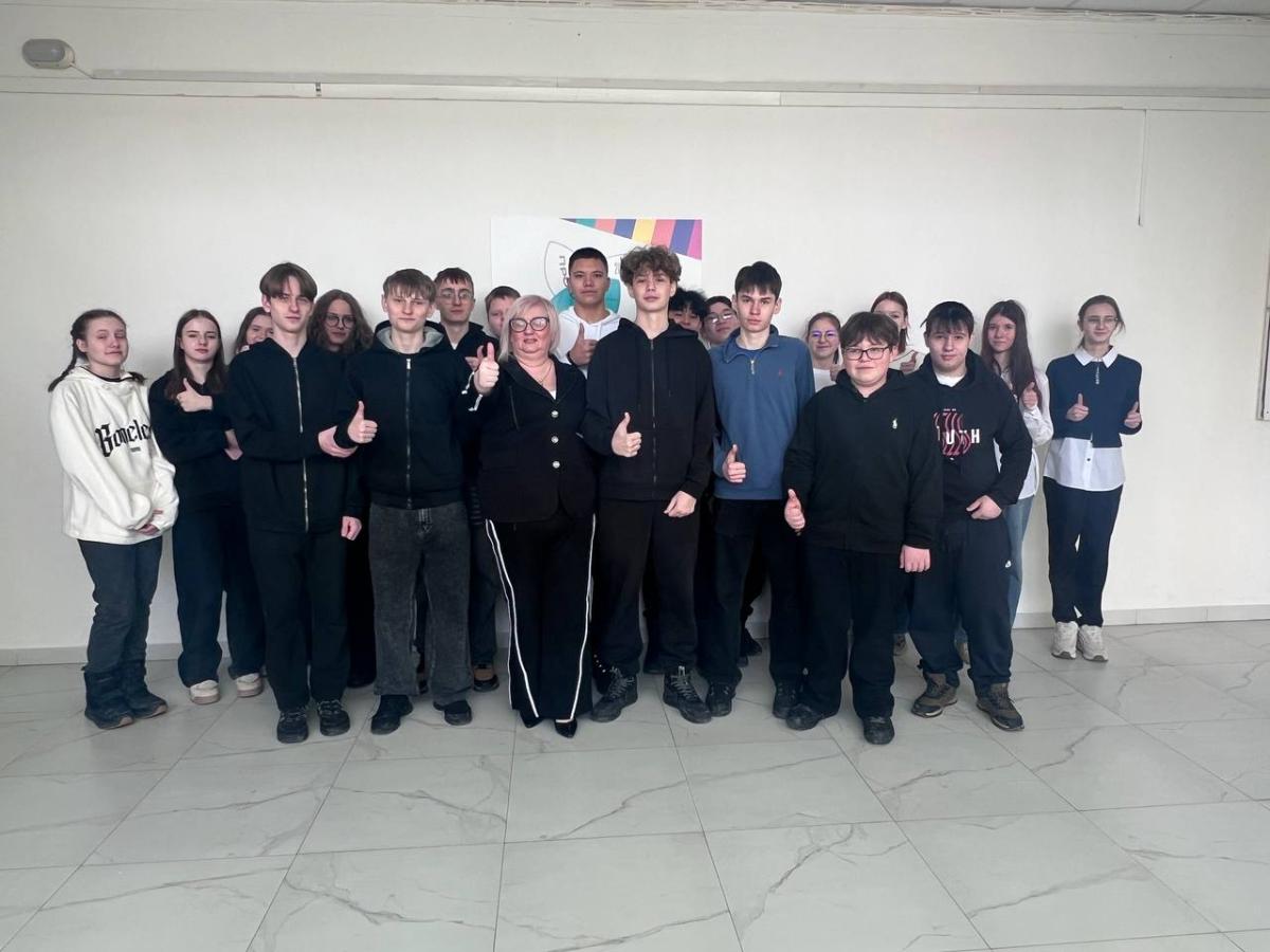 Школьники в гостях Чемпионата