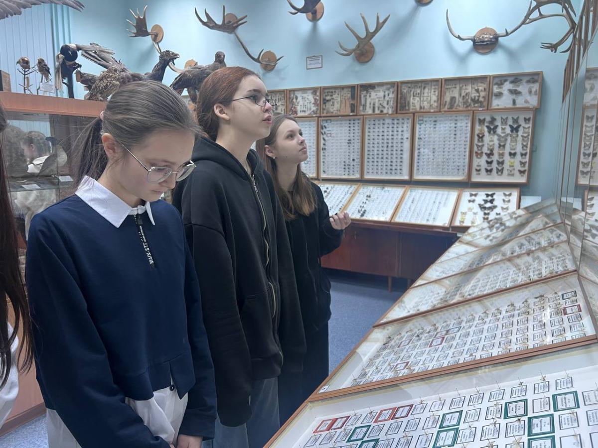 Посещение Энтомологического музея Вавиловского университета