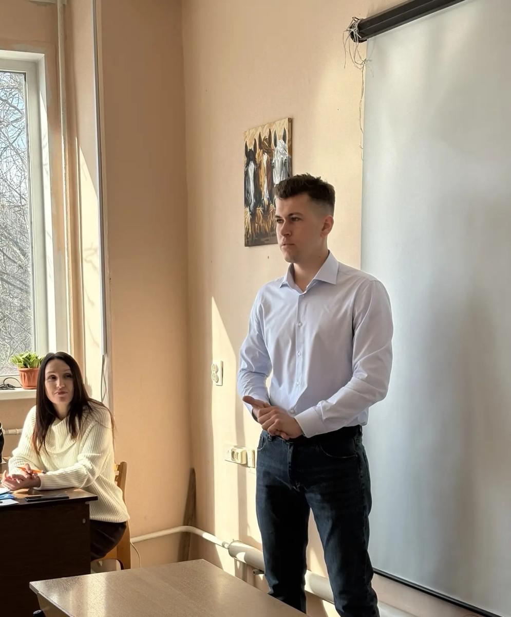 Встреча студентов колледжа с аспирантом университета Фото 3