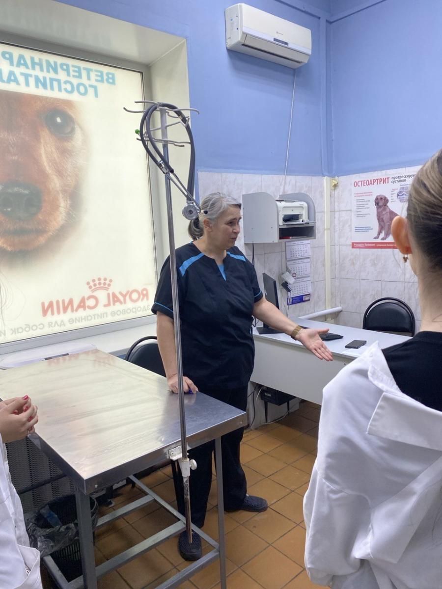 Будущие ветеринары посетили УНТЦ «Ветеринарный госпиталь» с экскурсией Фото 1