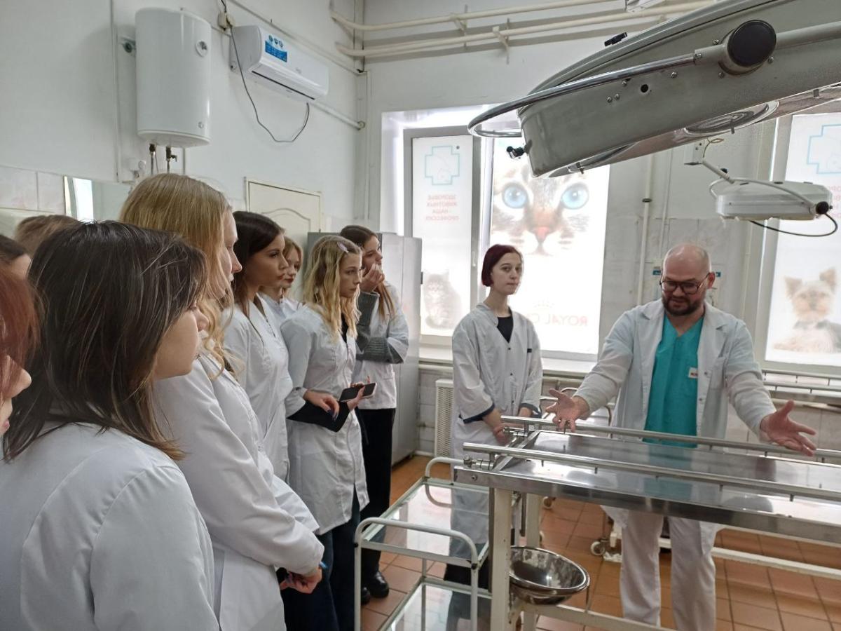 Будущие ветеринары посетили УНТЦ «Ветеринарный госпиталь» с экскурсией Фото 3