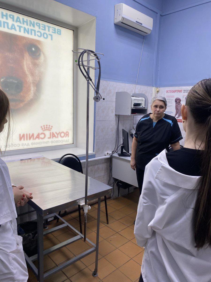 Будущие ветеринары посетили УНТЦ «Ветеринарный госпиталь» с экскурсией Фото 4