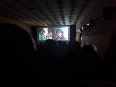 Кинотеатр им.Карла Карла посетили студенты Краснокутского зооветеринарного техникума.