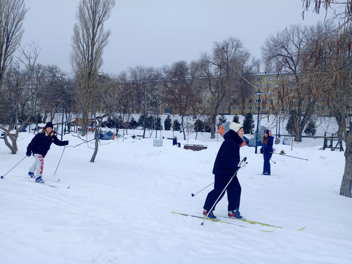 Учебно-тренировочное занятие по лыжной подготовке Фото 1