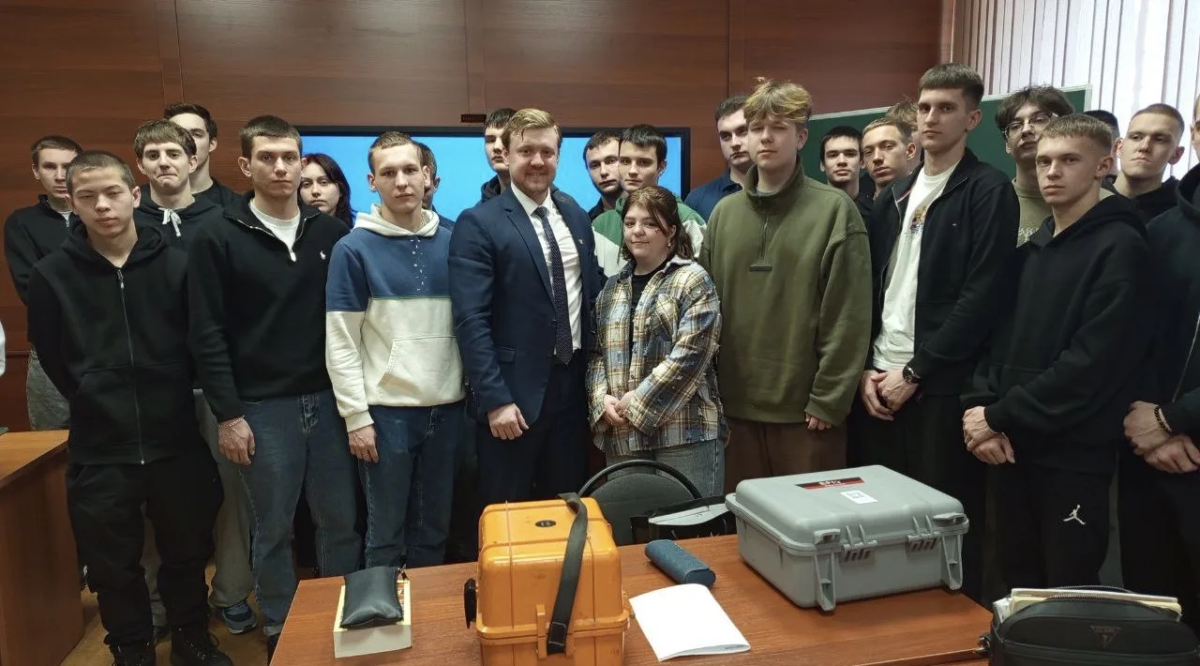 Проведен мастер-класс для будущих строителей мостов и гидротехнических сооружений