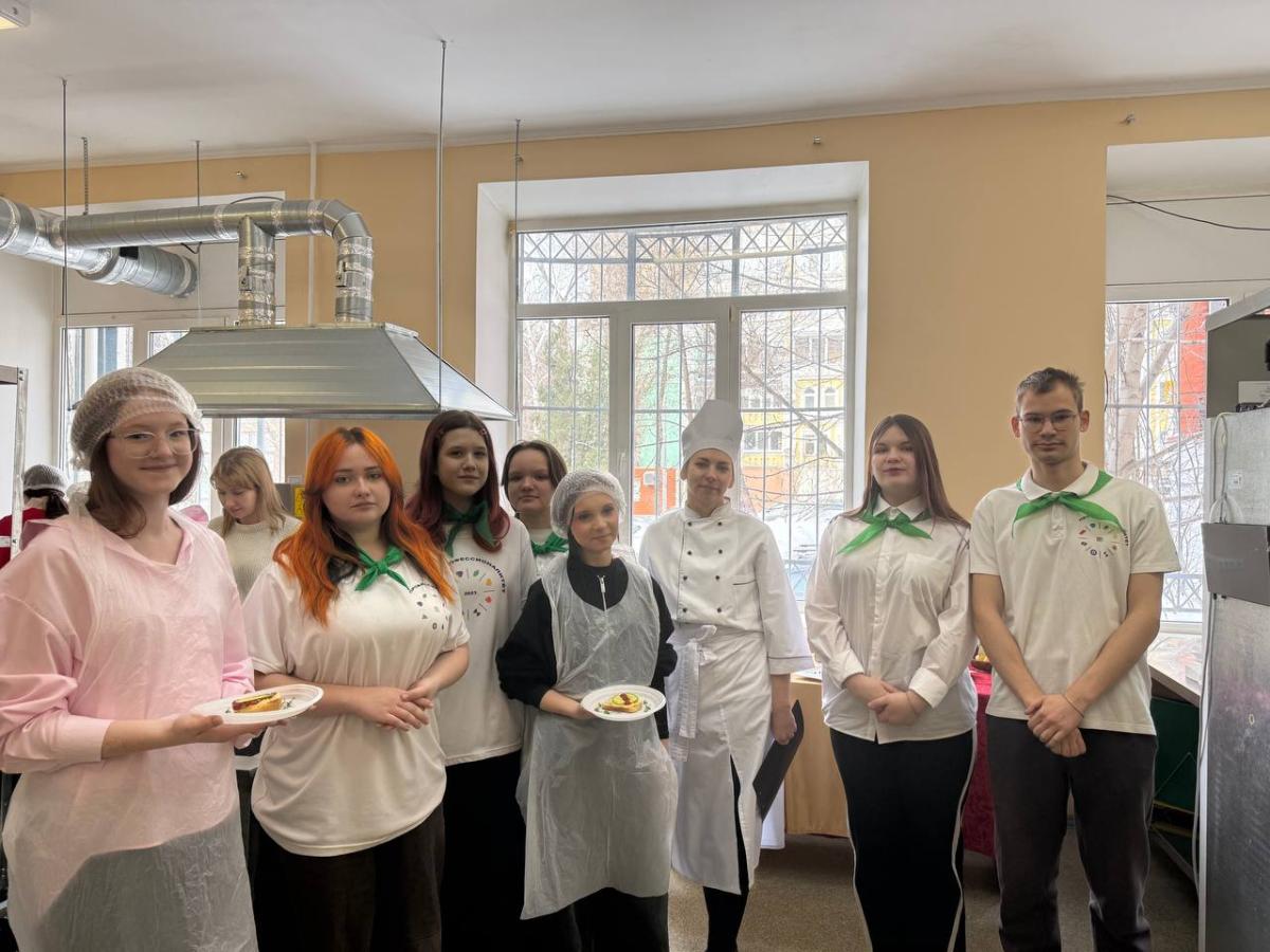 «Завтрак школьника - заряд энергией и путь к успеху»: вкусный мастер класс в ФТК Фото 2