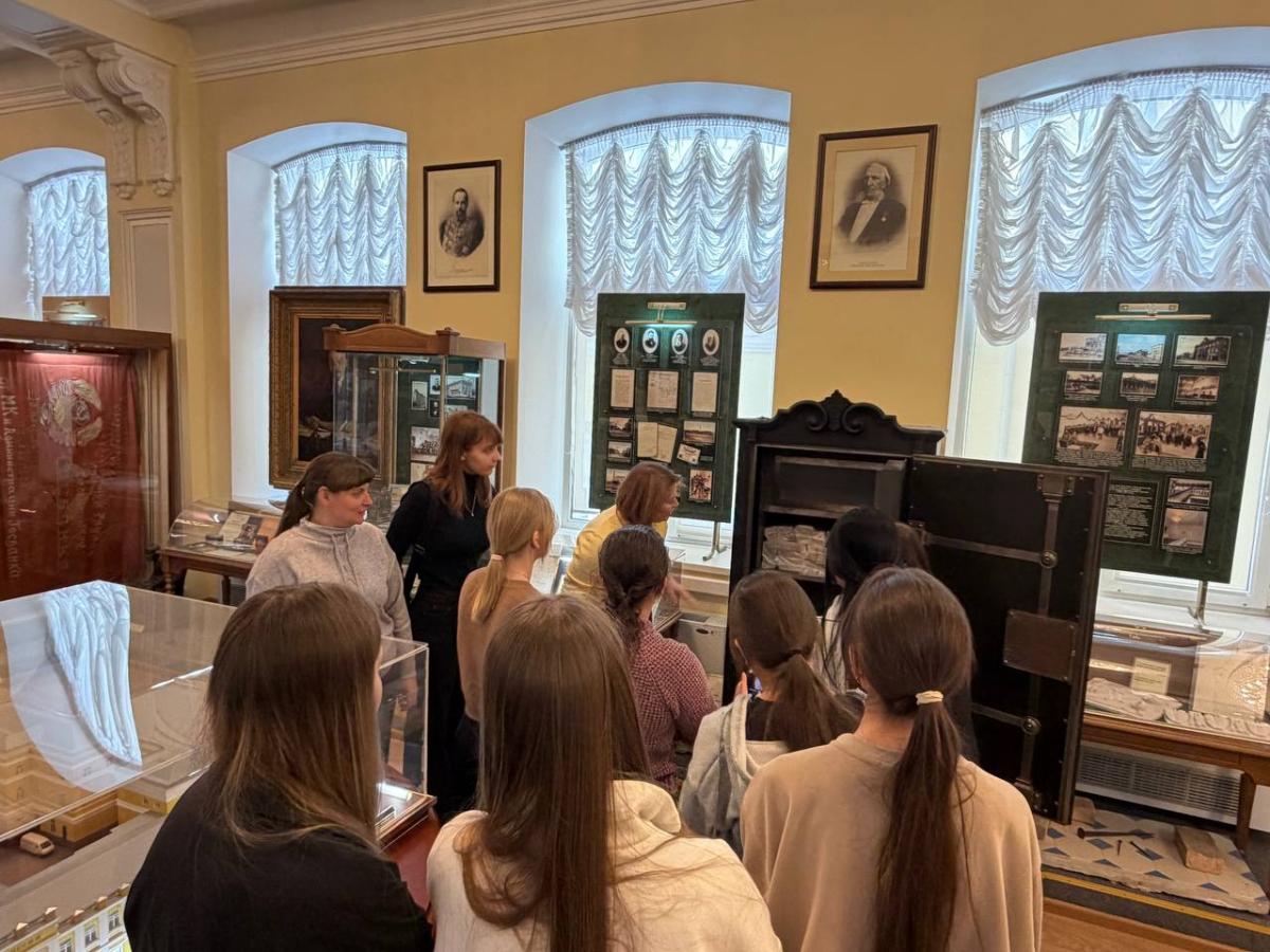 Посещение музея истории Банка России Фото 1