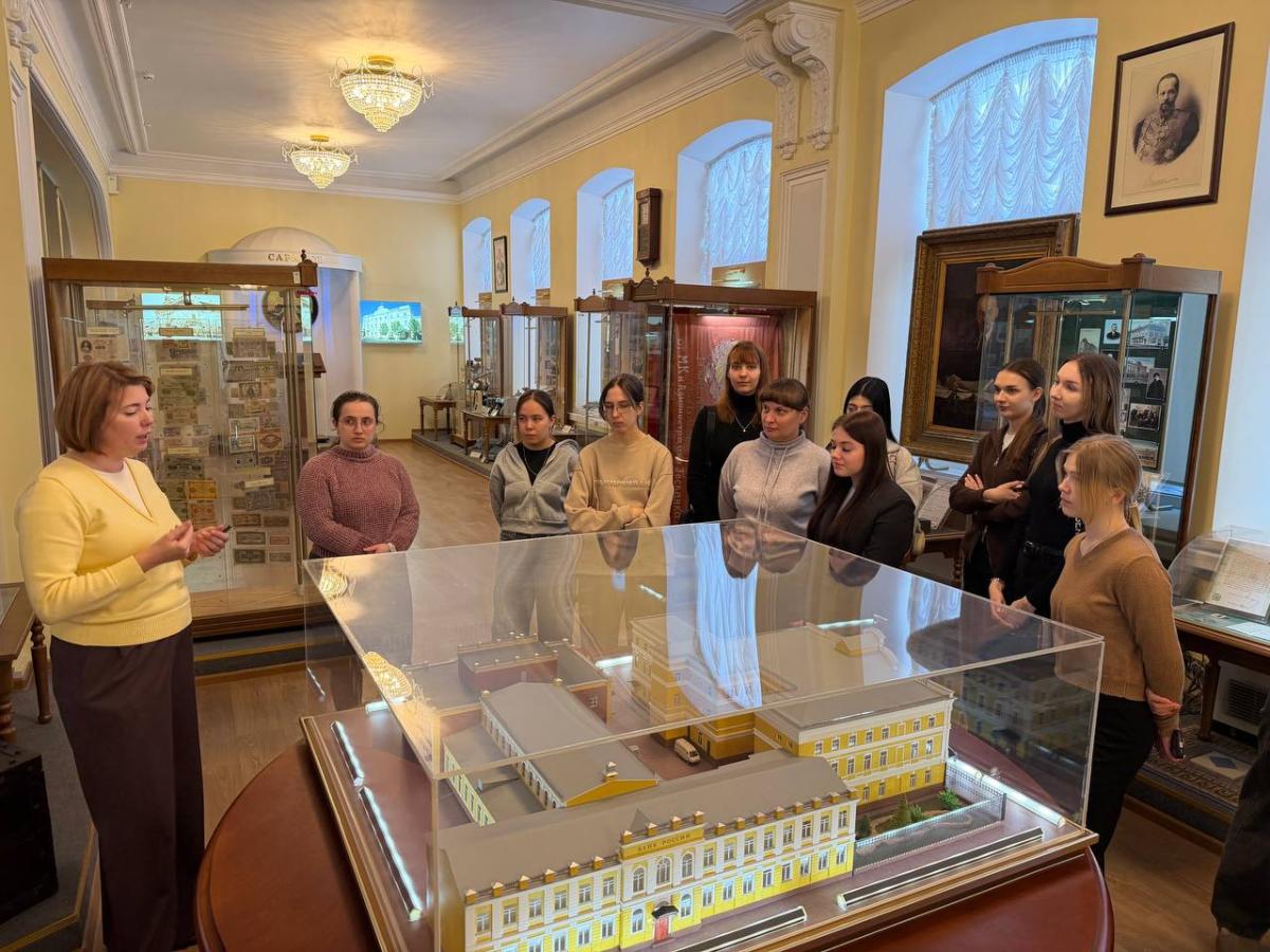 Посещение музея истории Банка России Фото 2