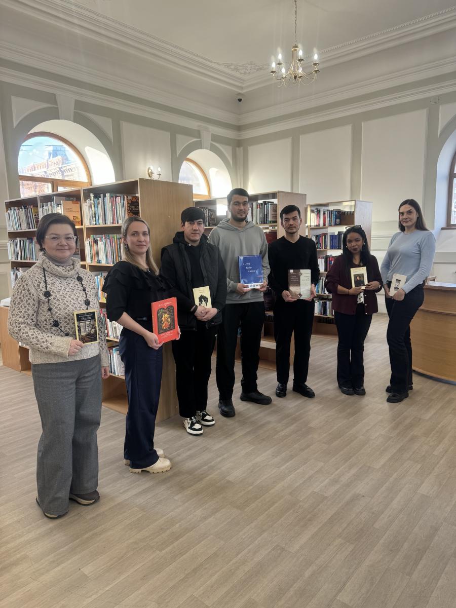 Посещение иностранными студентами мероприятия  