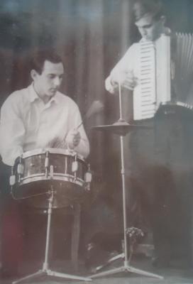 На репетиции оркестрового отделения