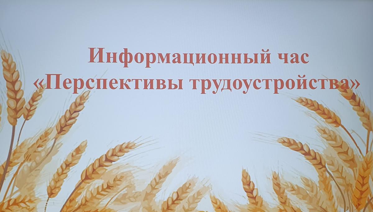 Перспективы трудоустройства