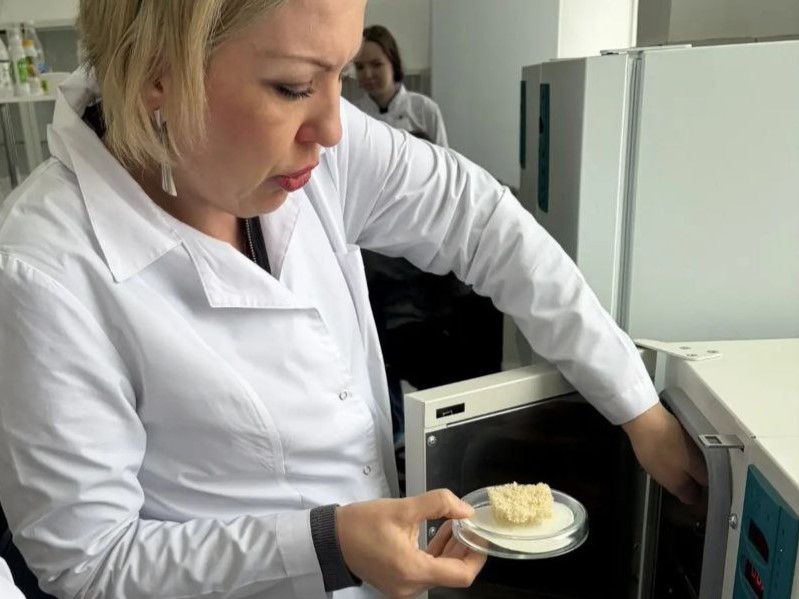 Практикум по микробиологии: Будущие технологи хлебопечения провели экспертизу муки Фото 3