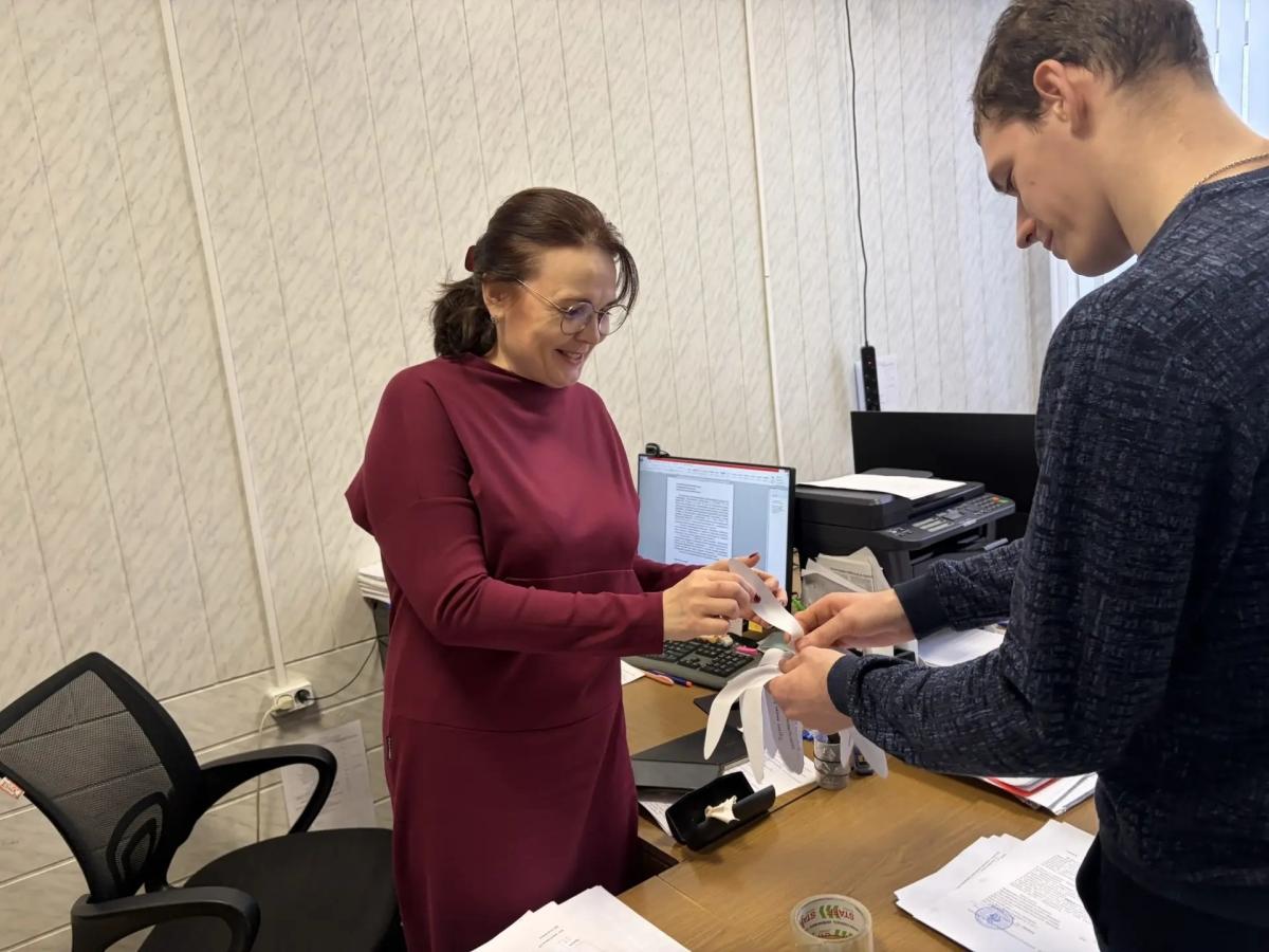 Поздравление с 8 марта от Совета обучающихся колледжа Фото 5