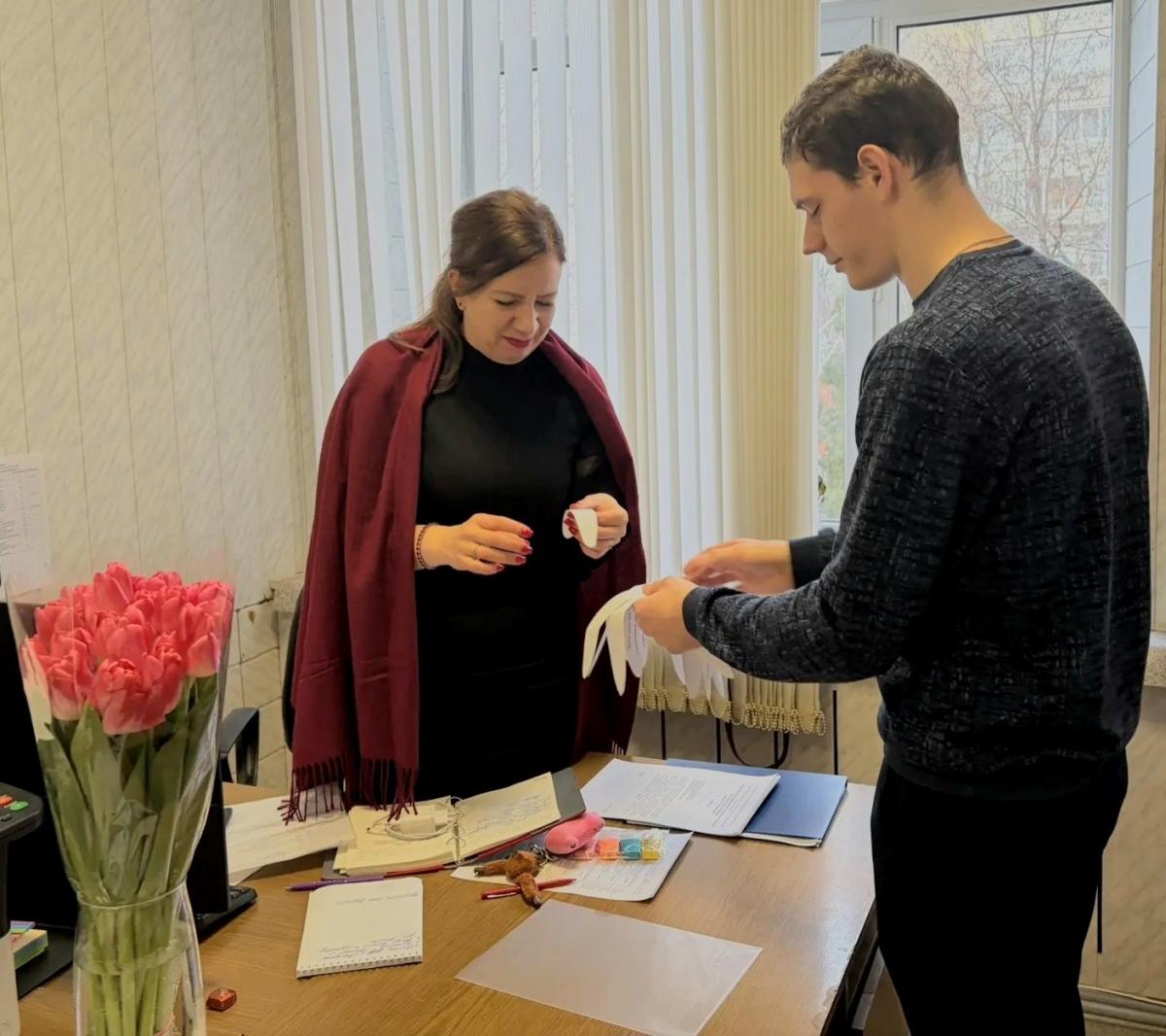 Поздравление с 8 марта от Совета обучающихся колледжа