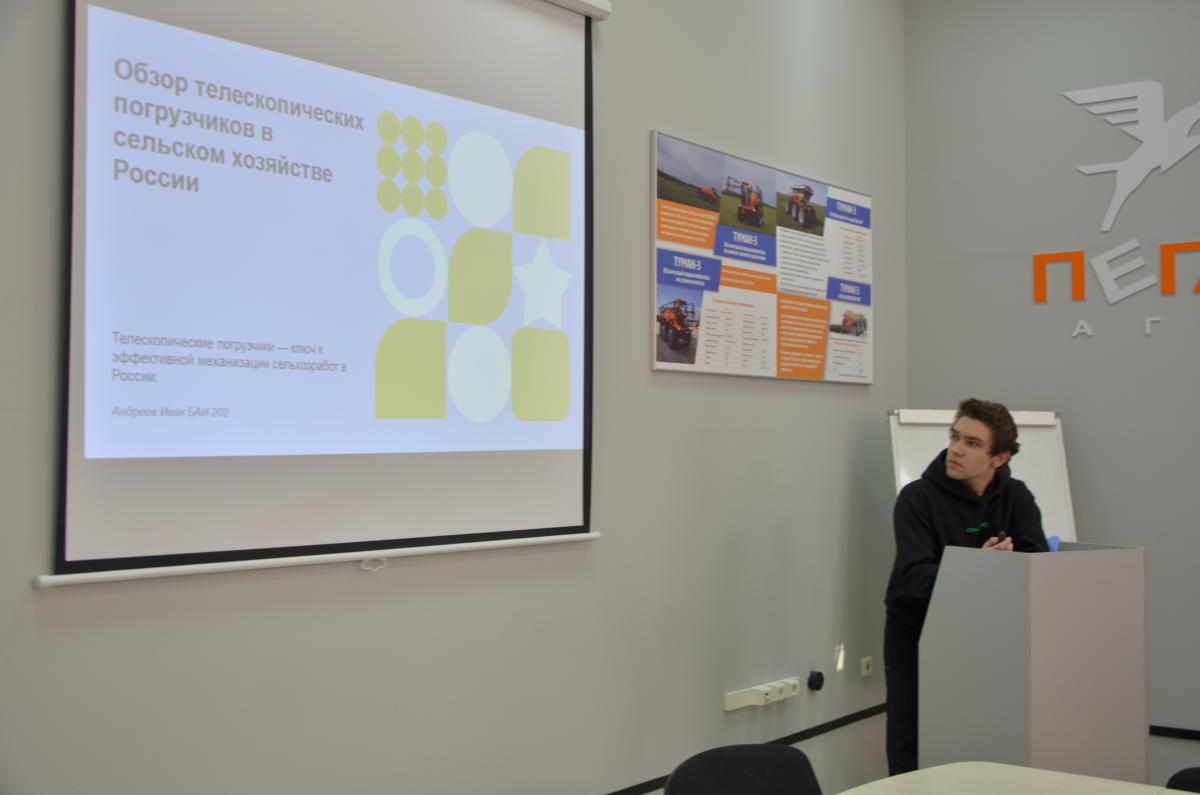 Студенческая научно-практическая конференция на кафедре "Техническое обеспечение АПК" Фото 5