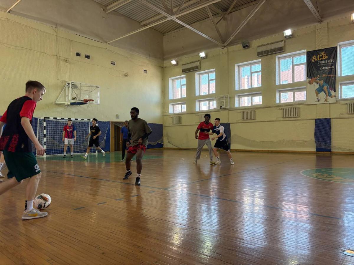 Участие студентов кафедры «Гидромелиорация, природообустройство и строительство в АПК» в турнире по мини-футболу