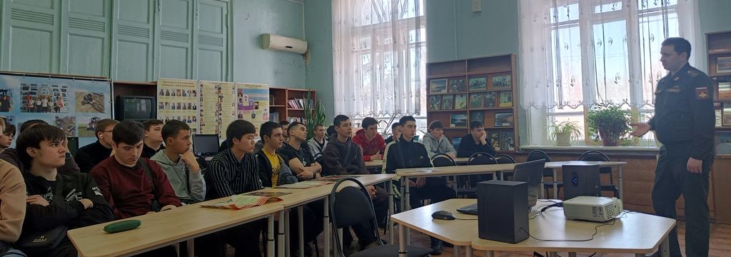 Встреча с представителями Саратовского высшего артиллерийского командного училища