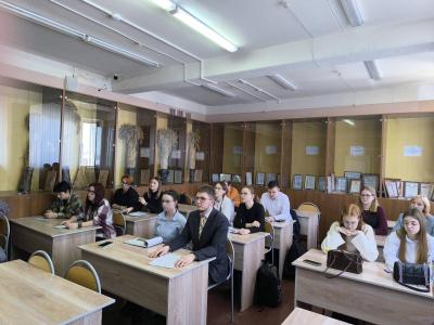 Заседание секции студенческой конференции