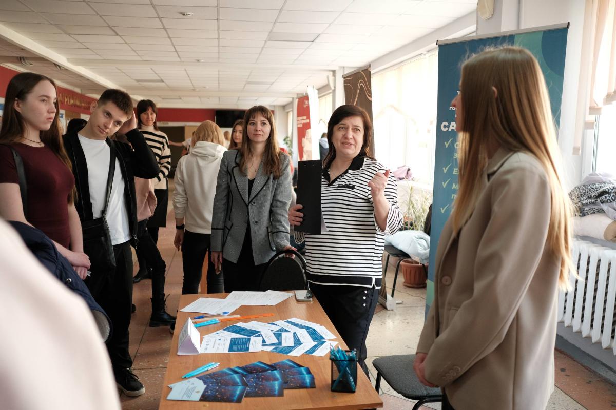 В Вавиловском университете прошла ярмарка вакансий для будущих экономистов Фото 1