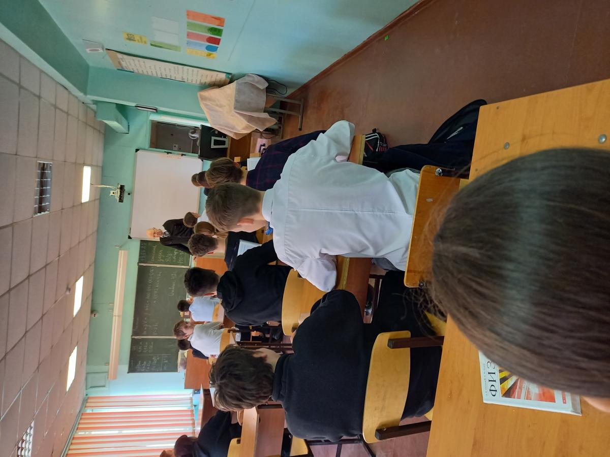 Профориентационный выезд в школу №57 Фото 2