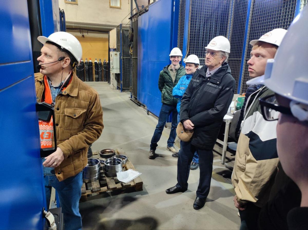 Студенты кафедры «Техническое обеспечение АПК» посетили Саратовский арматурный завод Фото 4