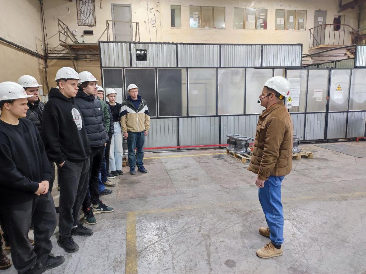 Студенты кафедры «Техническое обеспечение АПК» посетили Саратовский арматурный завод Фото 5