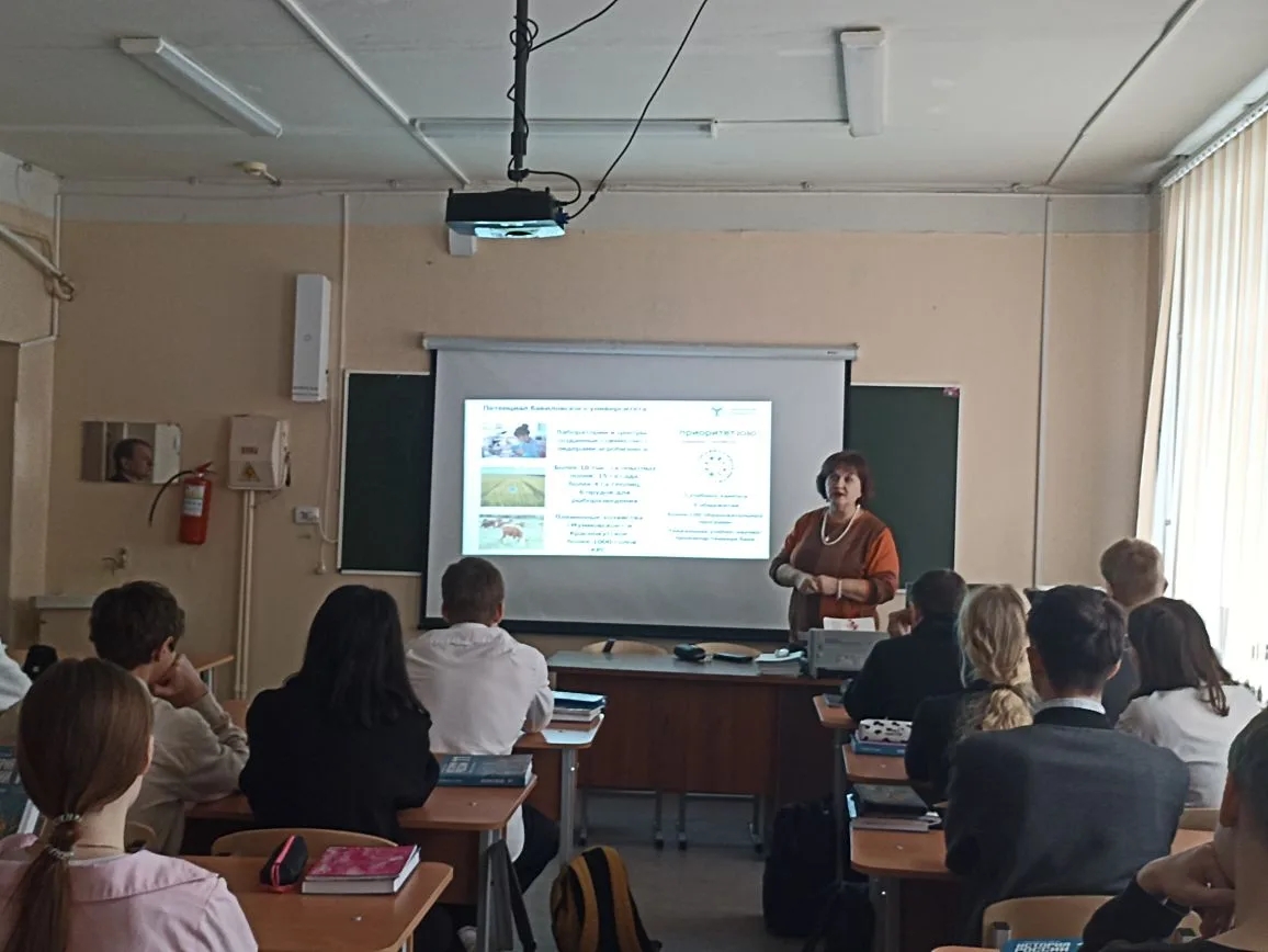 Профориентационная работа кафедры Фото 1