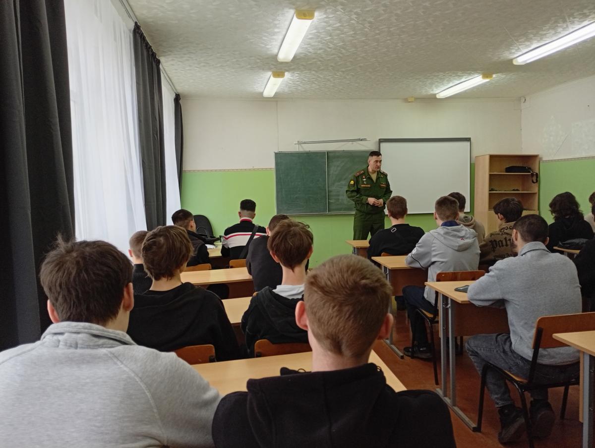 Встреча с представителем СВВИУ РХБЗ Фото 1 Встреча с представителем СВВИУ РХБЗ Фото 1