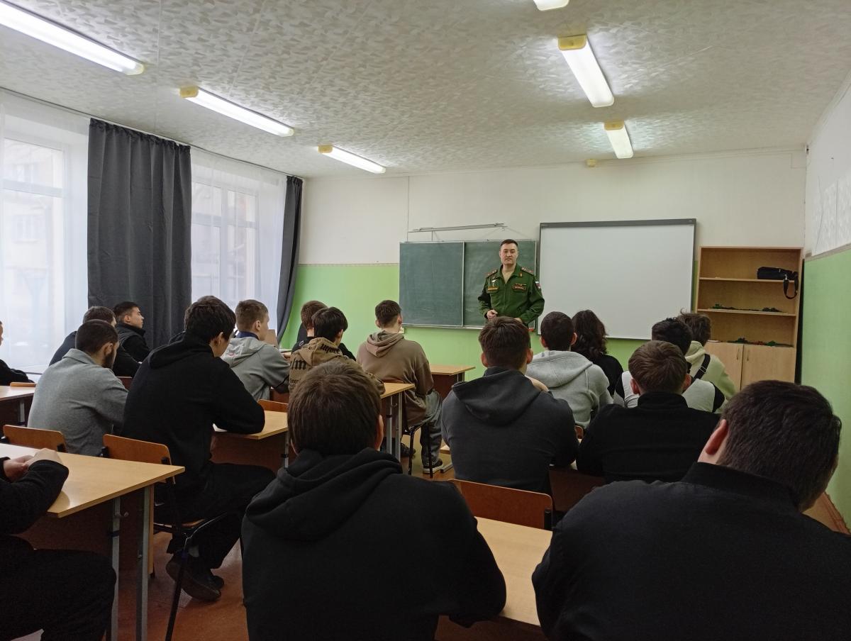 Встреча с представителем СВВИУ РХБЗ