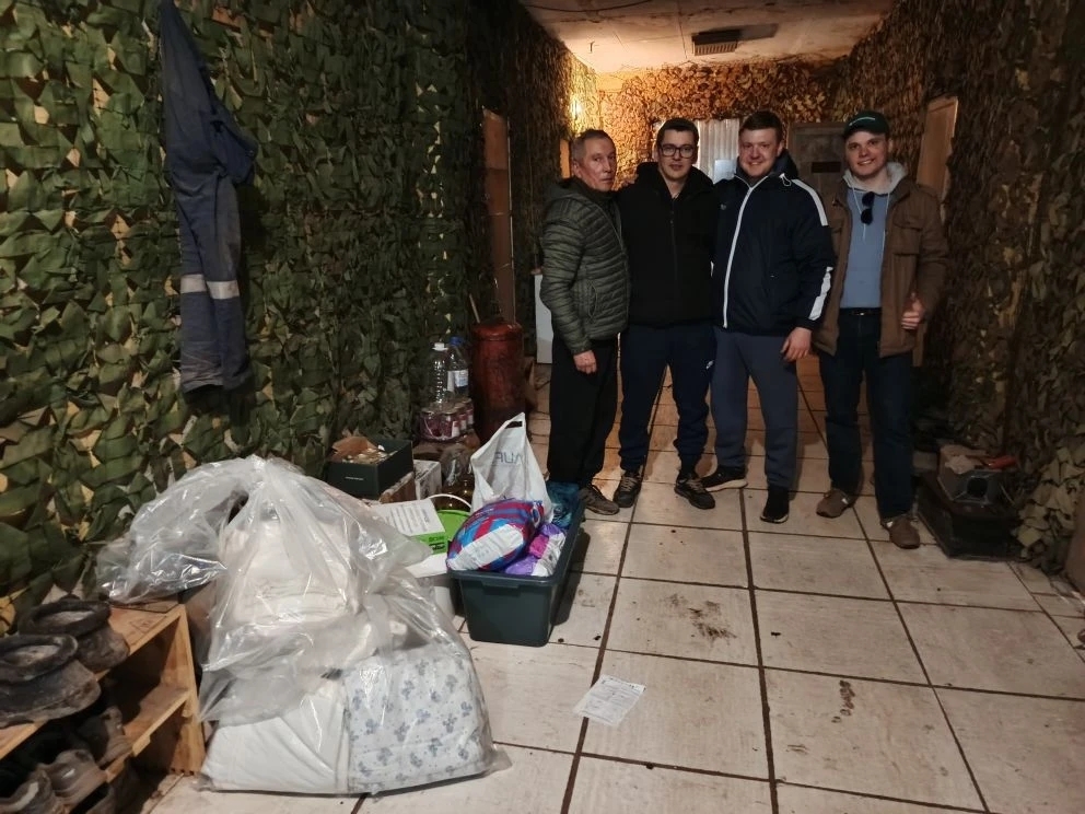 Миссия добра: сотрудники института и волонтеры доставили гуманитарную помощь в ДНР Фото 1