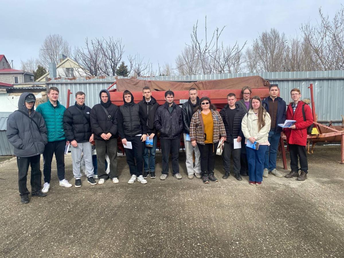 Выездное занятие в УНПО «АгроЭкспоцентр