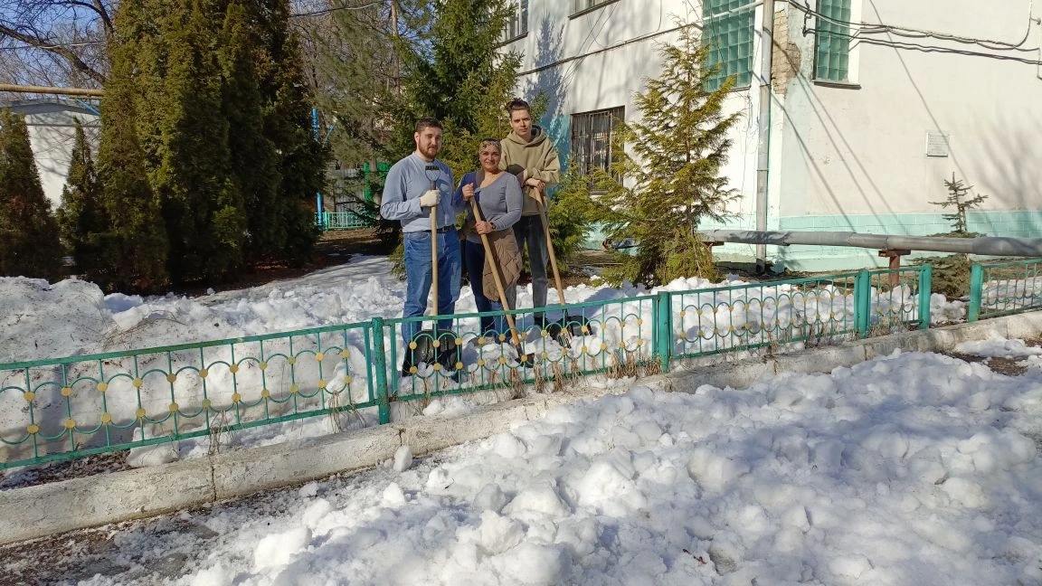 Субботник в институте ветеринарной медицины и фармации