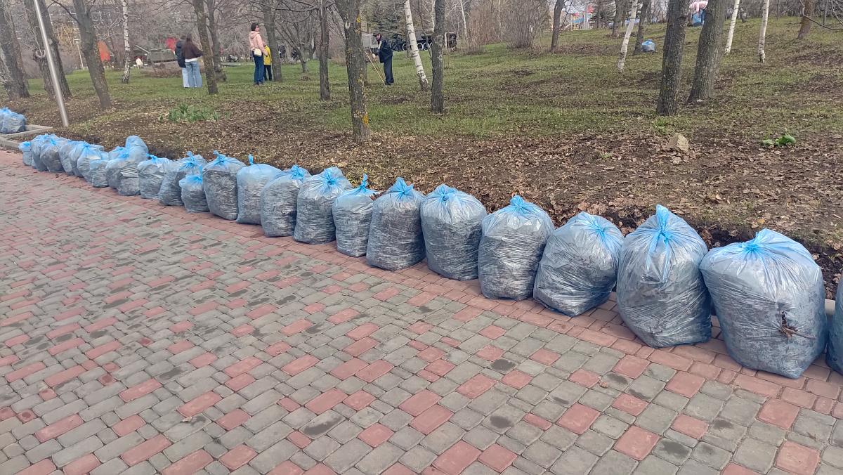 Участие в субботнике