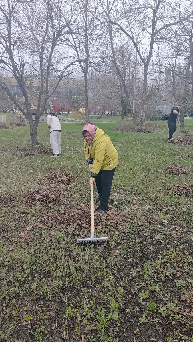 Участие в субботнике Фото 6