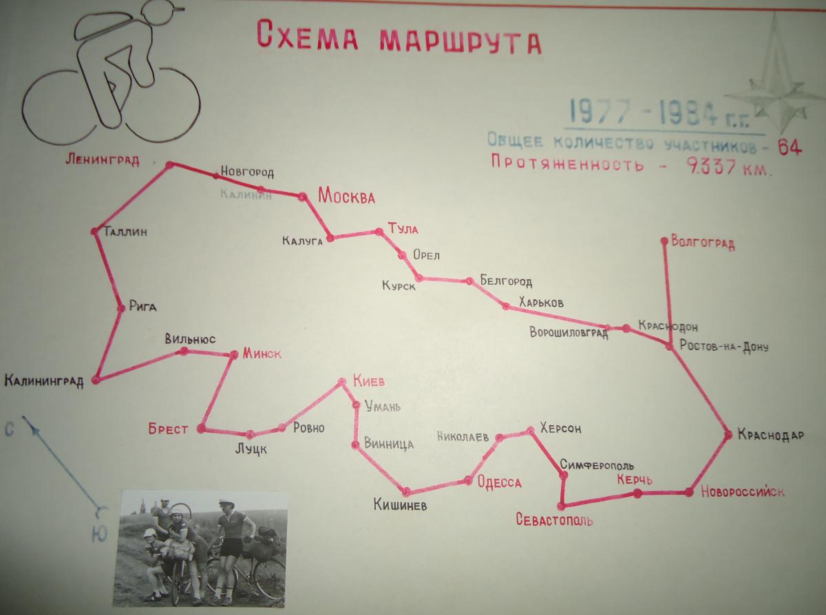 Листая страницы истории: По страницам альбома велопохода по местам боевых действий Фото 2