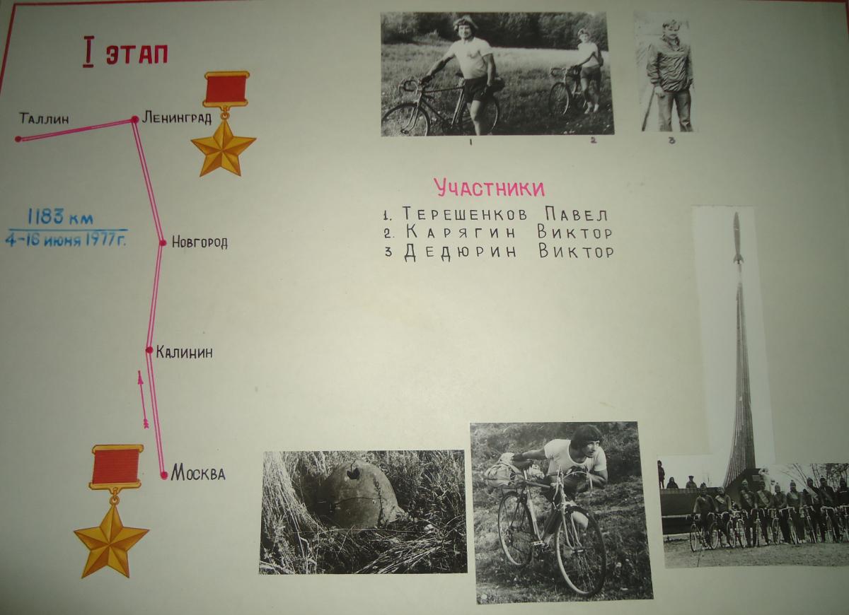 Листая страницы истории: По страницам альбома велопохода по местам боевых действий Фото 3