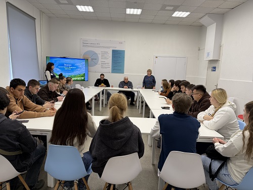 Встреча обучающихся направлений подготовки 05.06.06 Экология и природопользования и 05.04.06 Экология и природопользование с работодателями