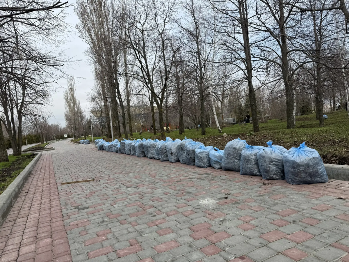 Участие в городском субботнике Фото 6