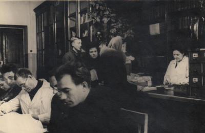 Библиотека СЗВИ в 1950-е годы