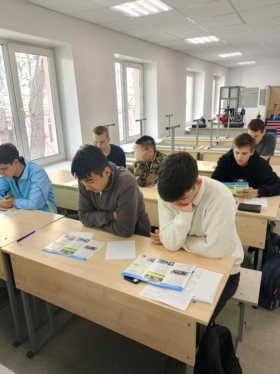 Профориентационная работа кафедры Фото 3