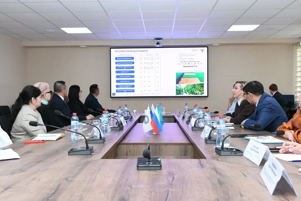 Представитель кафедры «Гидромелиорация, природообустройство и строительство в АПК» принял участие в международных образовательных инициативах по продвижению российского образования в Республике Казахстан Фото 3