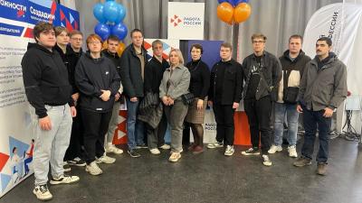 Студенты кафедры "Техническое обеспечение АПК" приняли участие во Всероссийской ярмарке трудоустройства