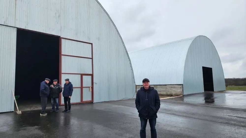 Рабочий визит сотрудников кафедры "Техническое обеспечение АПК" В семеноводческое хозяйство КФХ Жариков А.В. Фото 1